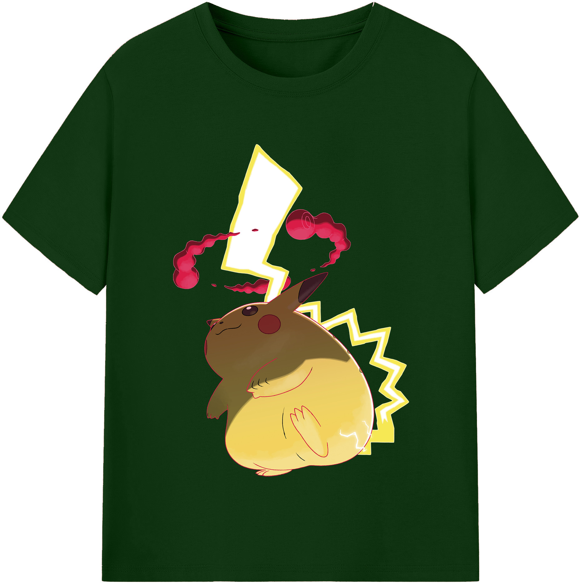 （画像用） ポケットモンスター Pokémon 綿100％半袖Tシャツ（フロントプリント）